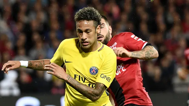 Debut buat PSG, Neymar Cetak Satu Gol
