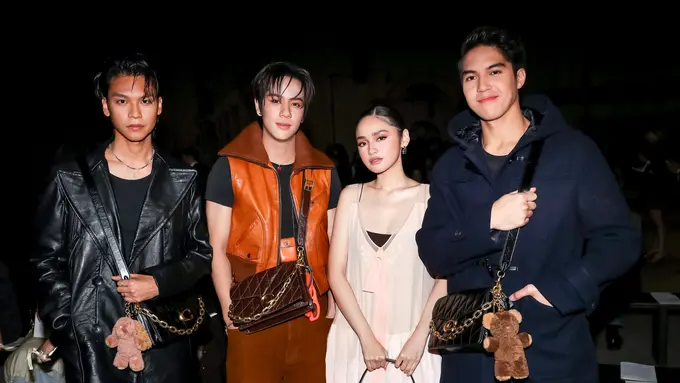 Gaya Couple Goals di NYFW 2026, Syifa Hadju Tampil Feminin dengan Dress Rp13 Juta-an, El Rumi Maskulin dengan Tas Charm Teddy Bear