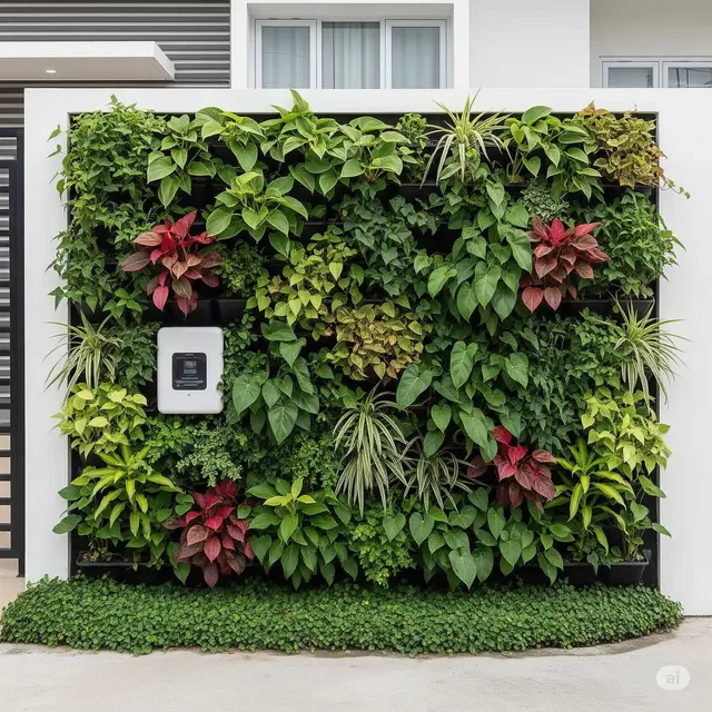 Taman Vertical Garden untuk Lahan Super Sempit