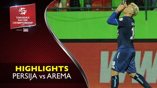 Persija Jakarta Vs Arema Cronus 1-4: Gonzales Torehkan 2 Gol