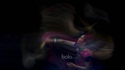 Tunggal putri Jepang, Sayaka Sato, menjadi juara Indonesia Open usai mengalahkan tunggal Korsel, Sung Ji-hyun di JCC, Jakarta, Minggu (19/6/2017). Sayaka Sato menang dengan skor 21-13, 17-21, dan 21-14. (Bola.com/Vitalis Yogi Trisna)