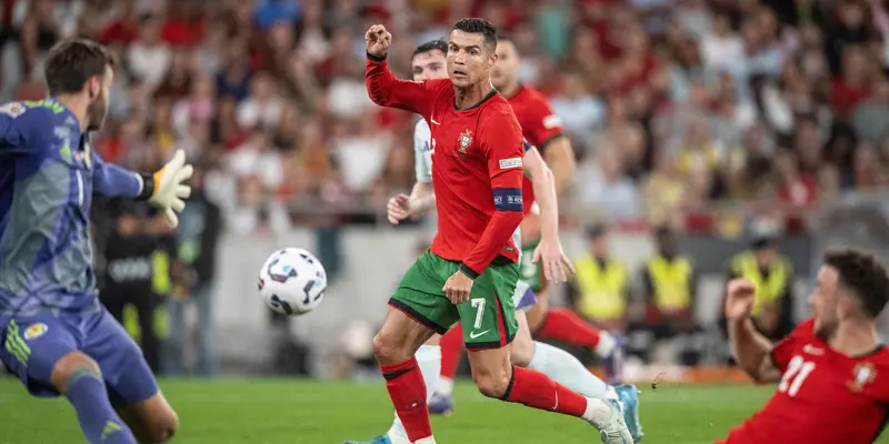 Gol Cristiano Ronaldo Bawa Portugal Menang atas Skotlandia