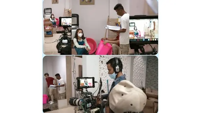 Segera Tayang Perdana, Ini 6 Foto di Balik Layar Mini Seri Cinta Nikita