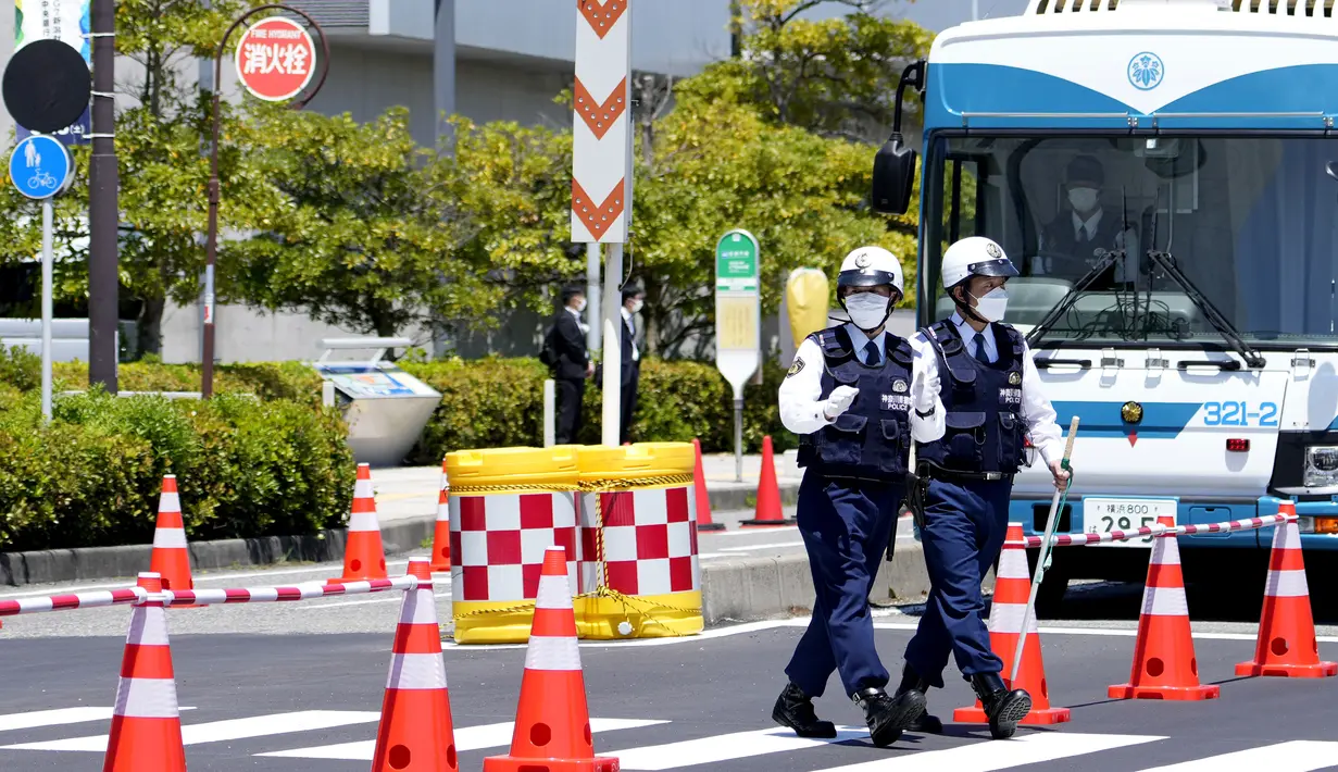 Para pemimpin keuangan ekonomi maju kelompok tujuh atau G7 akan membahas upaya untuk memperkuat sistem keuangan global dalam pertemuan pada 11-13 Mei 2023. (AP Photo/Shuji Kajiyama)