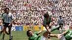 Laga perdana Jerman kontra Argentina di Final Piala Dunia terjadi di Stadion Azteca, Meksiko, 29 Juni 1986. (AFP PHOTO)