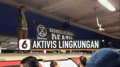 Extinction Rebellion menuntut pemerintah untuk segera mengambil tindakan drastis untuk menanggulangi perubahan iklim.