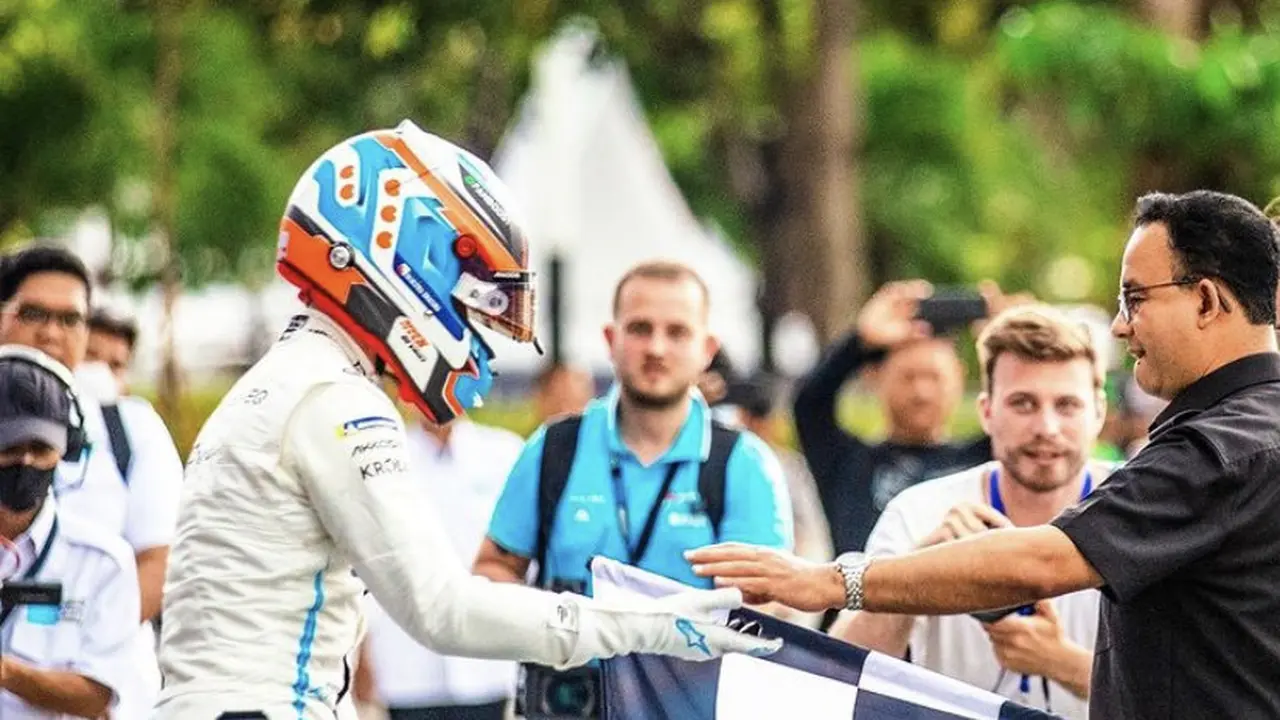 Gubernur DKI Jakarta Anies Baswedan Ungkap Tak Pakai Pawang Hujan saat Formula E di Ancol