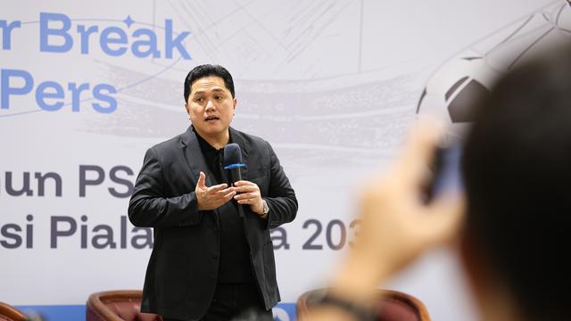 Erick Thohir - Water Break PSSI Pers