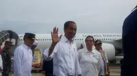 Presiden Joko Widodo (Jokowi) merespons tudingan Sekretaris Jenderal PDIP Hasto Kristiyanto yang menudingnya ingin merebut kursi Ketua Umum PDIP dari Megawati Soekarnoputri. (Radityo).
