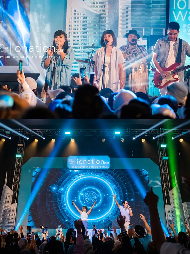Serunya IONATION 2022 Hybrid Workout & Music Festival, Olahraga Bareng Sambil Nonton Konser