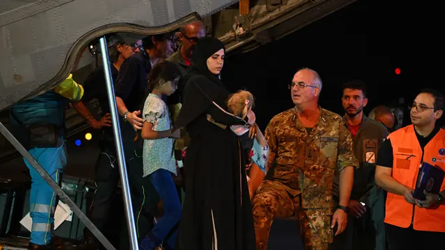 Italia Evakuasi Lebih dari 30 Anak Gaza yang Terluka dan Keluarga Mereka