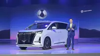 Peluncuran Denza D9 di Indonesia. (Liputan6.com/Raden Trimutia Hatta)