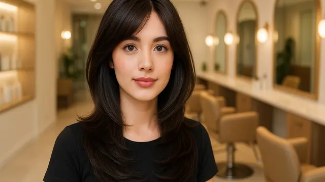 Rambut Panjang 2025 untuk Rambut Tipis