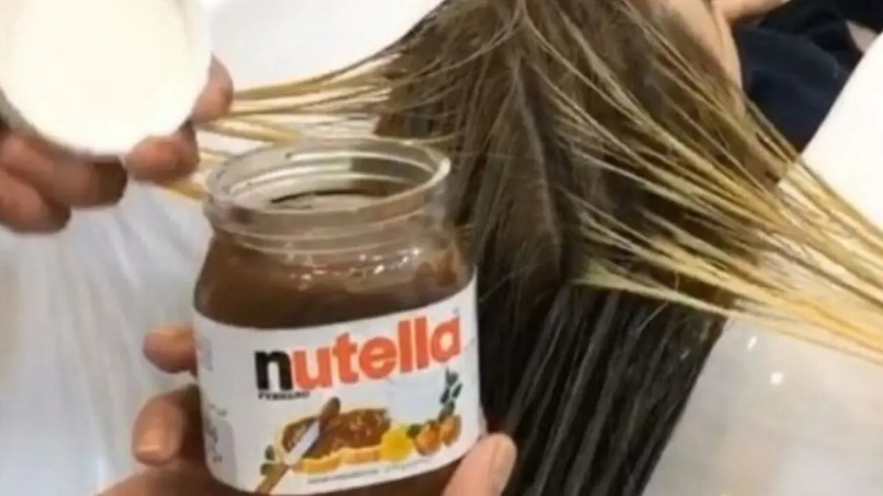 Nutella untuk mewarnai rambut (Mirror)