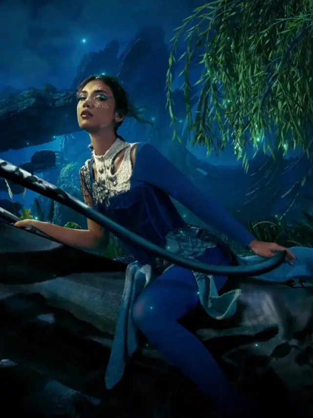 Potret artis Indonesia bertema Avatar The Way of Water (Foto: Instagram haico.vdv)