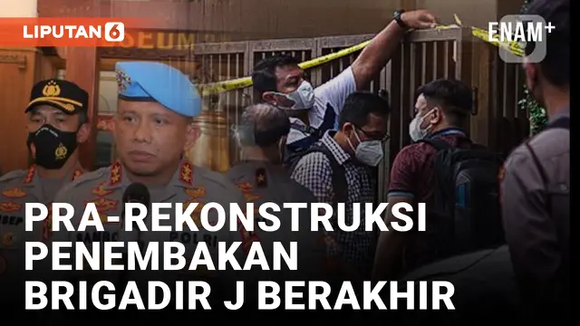 VIDEO: Pra-Rekonstruksi Berakhir, Polda Metro Jaya belum Beri Keterangan Resmi