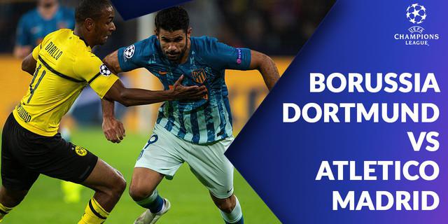 VIDEO: Borussia Dortmund Menang Besar atas Atletico Madrid