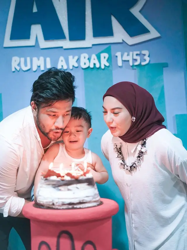 7 Momen Ulang Tahun Putra Irish Bella dan Amar Zoni yang Meriah