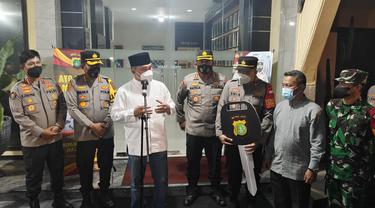 Kapolda Metro Jaya, Irjen Pol Fadil Imran mendatangi Polres Metro Depok