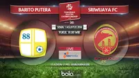 Barito Putera Vs Sriwijaya FC (Bola.com/Adreanus Titus)