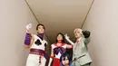 Geng Aries yang beranggotakan Vidi Aldiano, BCL, Yuki Kato dan Ranggaz menggelar pesta ulang tahun bersama dengan cosplay ala karakter Anime. [Instagram/vidialdiano]