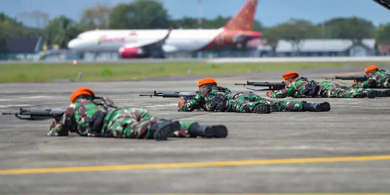 Intip Latihan Militer TNI AU di Lanud Sultan Iskandar Muda
