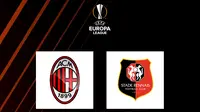 Liga Europa - AC Milan Vs Rennes (Bola.com/Adreanus Titus)
