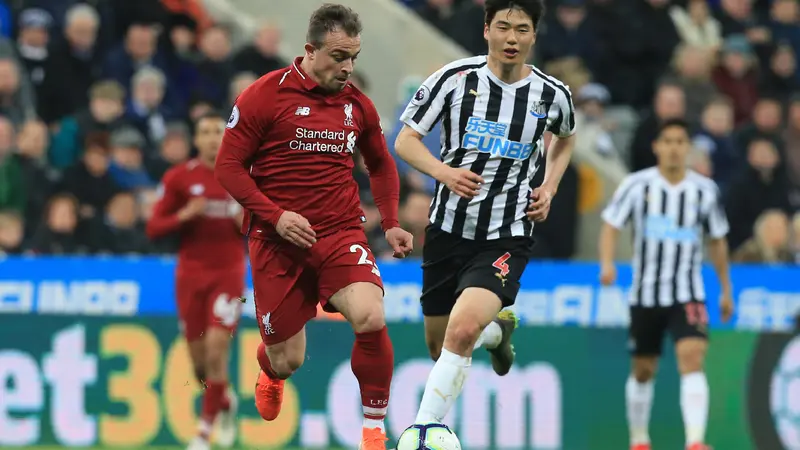 Gelandang Liverpool, Xherdan Shaqiri.