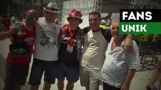 Berikut cara unik pendukung loyal Real Madrid dan Manchester United mendukung timnya masing-masing dalam Piala Super Eropa. 