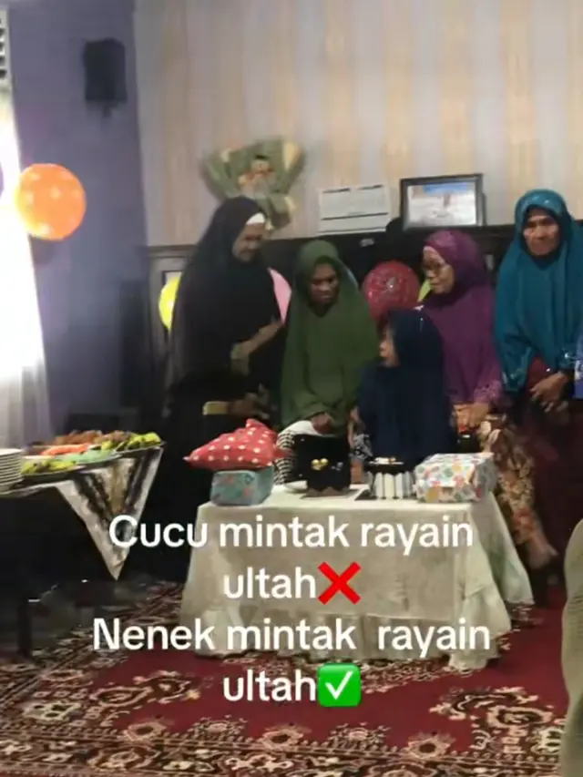 Nenek 80 Tahun Minta Pesta Ultah