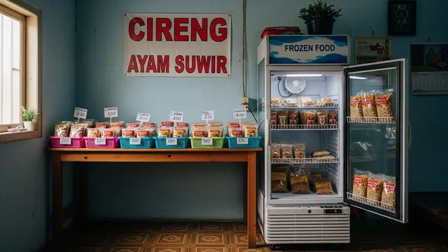 Frozen Cireng Isi Ayam Suwir