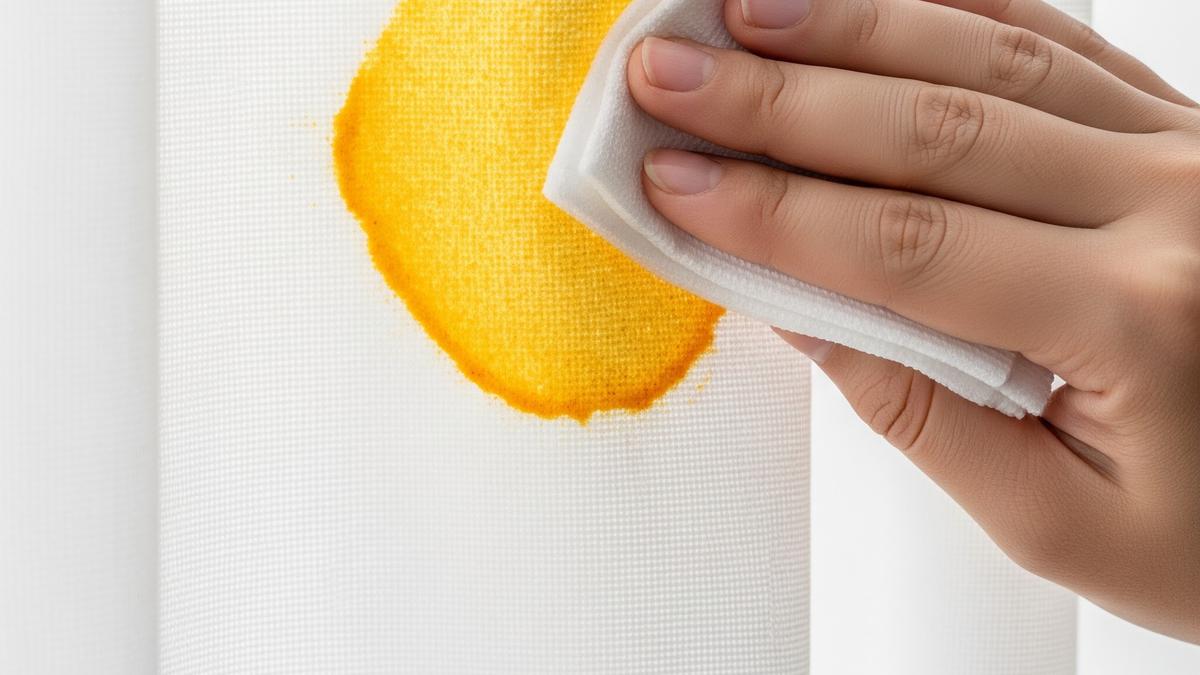 7 Cara Menghilangkan Noda Kuah Opor di Gorden Tanpa Harus Melepas dan Mencucinya