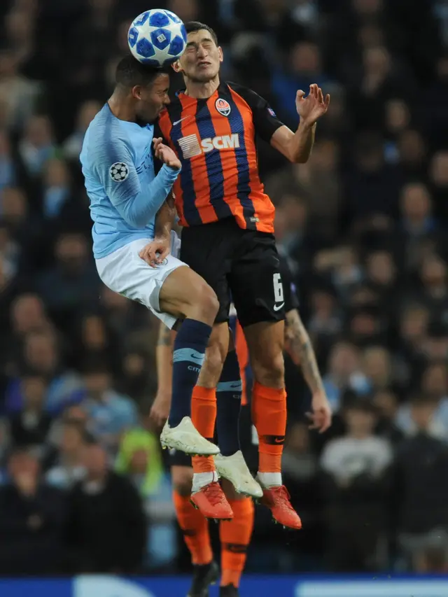 Gabriel Jesus Hattrick, Manchester City Bantai Shakhtar Donetsk 6-0