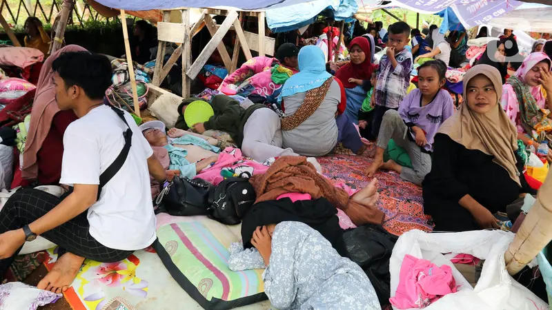 Melihat Posko Pengungsian Warga Terdampak Gempa Cianjur
