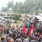 Protes atas pemadaman listrik yang sudah menahun di Kepulauan Nias, Ratusan mahasiswa yang mengatasnamakan  Amatpelit-PLN lakukan aksi demo