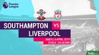 Premier League - Southampton Vs Liverpool (Bola.com/Adreanus Titus)