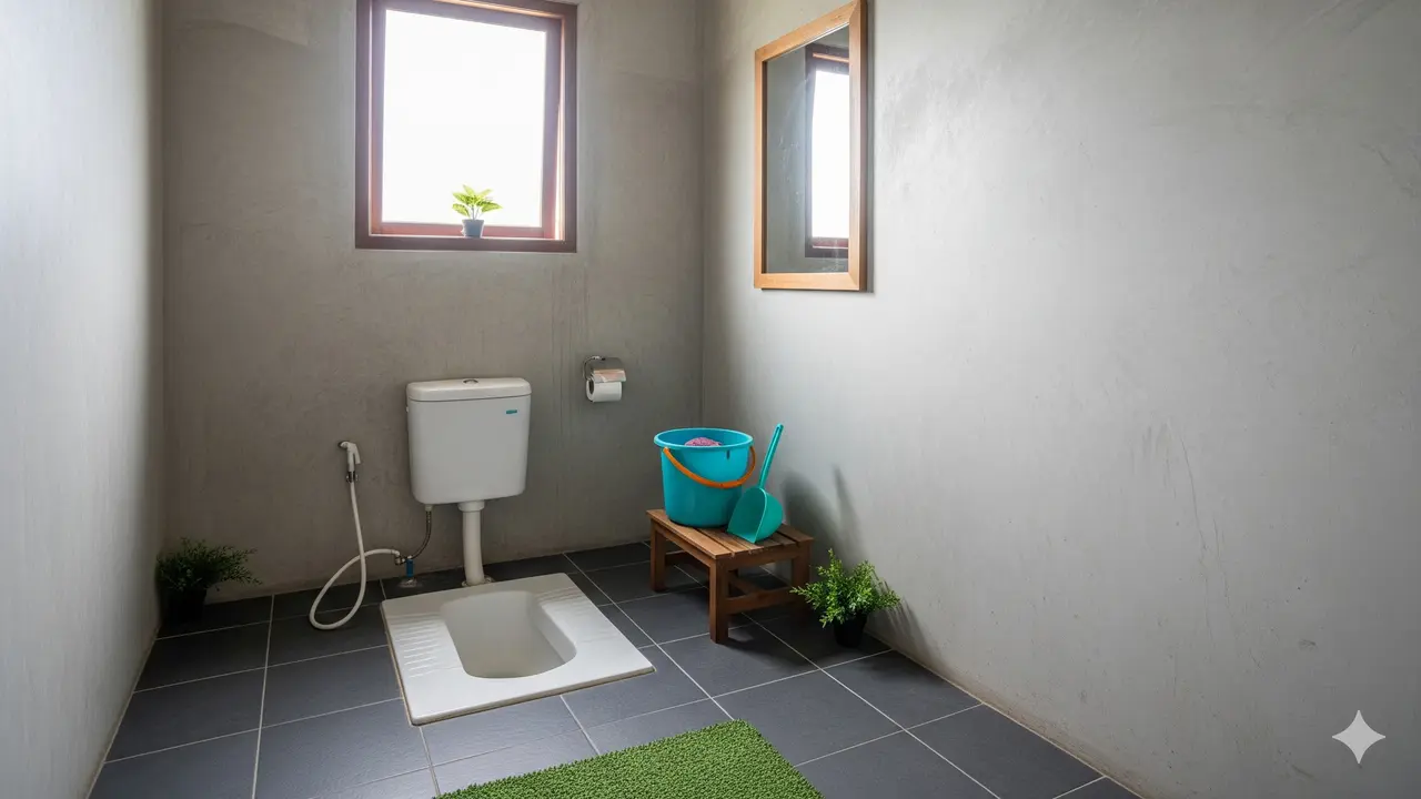 Model Kamar Mandi Minimalis Kloset Jongko