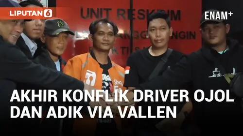 VIDEO: Adik Via Vallen dan Driver Ojol Korban Penggelapan Motor Sepakat Berdamai