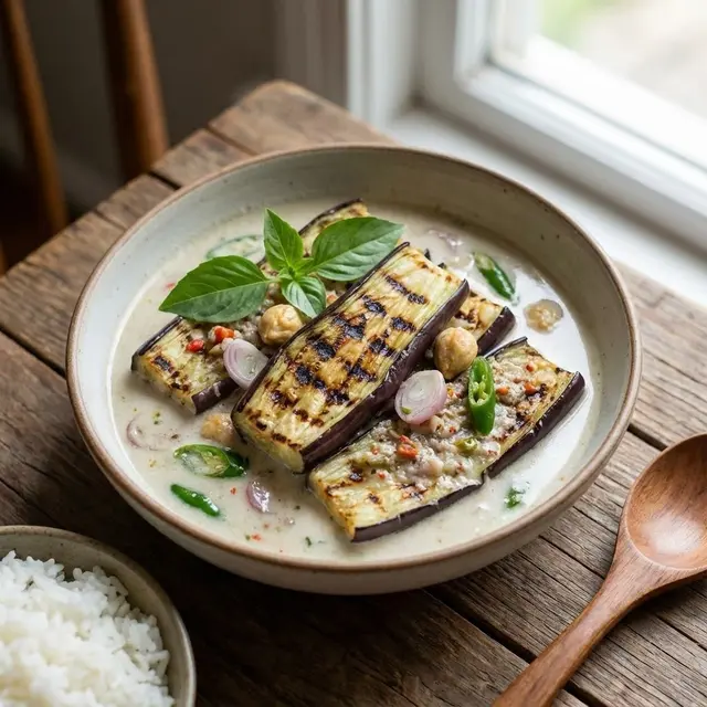 Resep Terong Bakar Santan