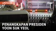 150 JAKSA DAN PENYIDIK DATANGI KEDIAMAN PRESIDEN KOREA SELATAN UNTUK MENANGKAP YOON SUK YEOL