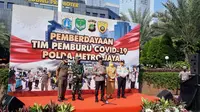 Kapolda Metro Jaya Irjen Fadil Imran menerjunkan tim pemburu Covid-19 bersama pihak TNI, Dishub, Satpol PP serta Pemprov DKI Jakarta.