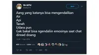 Hal yang Tidak Bisa Dikendalikan Aang si Avatar (sumber: Twitter/@adtyjlnw)