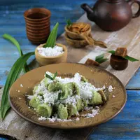 ilustrasi kue putu/Ika Rahma H/Shutterstock
