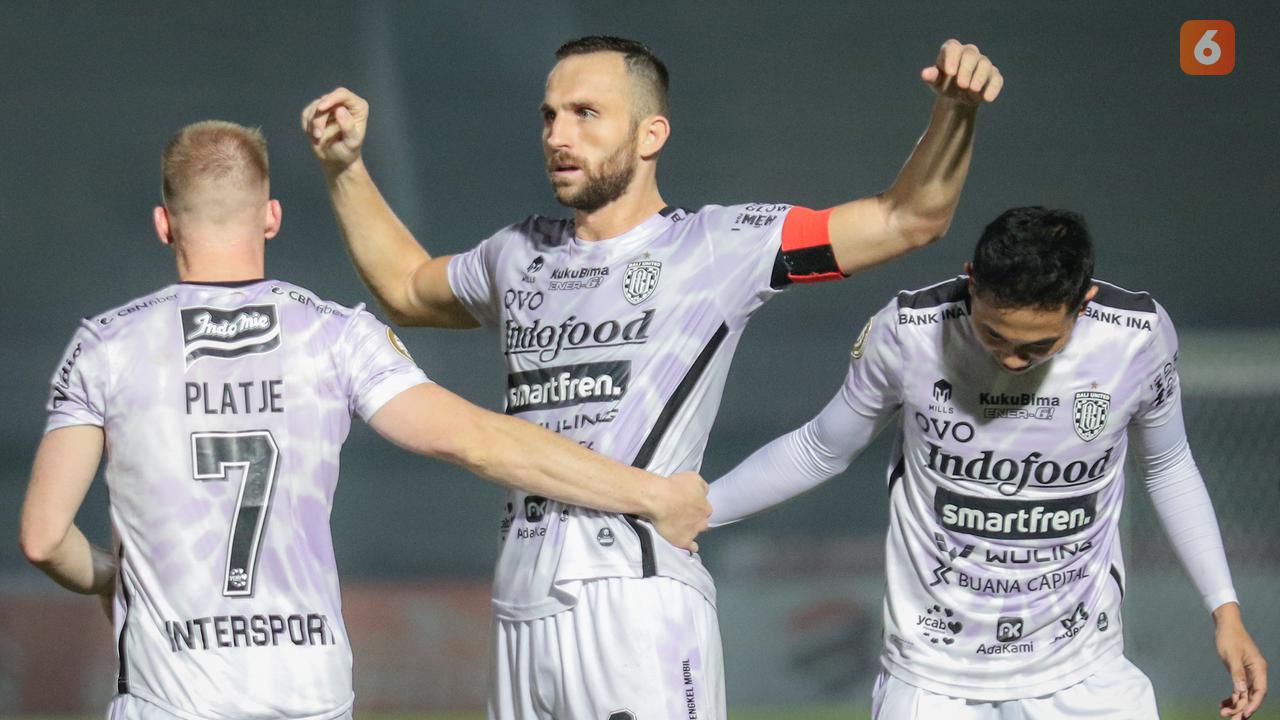 Foto: Ditahan Imbang 1-1 Borneo FC, Bali United Tetap Puncaki Klasemen Sementara BRI Liga 1