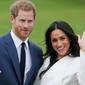 Pangeran Harry dan sang istri Meghan Markle membuat keputusan mengejutkan. Pasangan itu mengungkapkan keinginan untuk hidup mandiri dan mundur dari anggota senior kerajaan Inggris. (Files Photo by Daniel LEAL-OLIVAS / AFP)