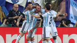 Argentina vs Swiss: Bangganya Lionel Scaloni Lihat La Albiceleste Lolos ke Semifinal!