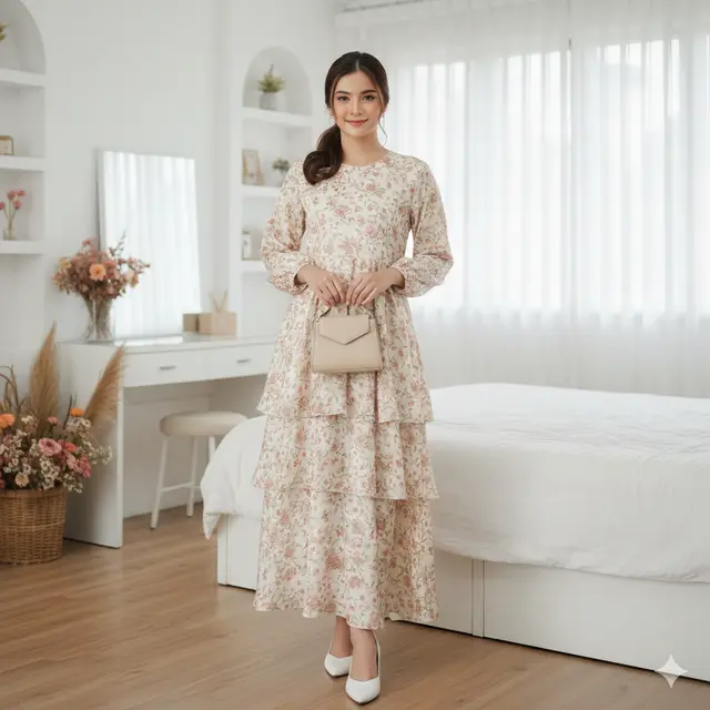 Model Baju Lebaran Tanpa Hijab Tapi Tetap Sopan