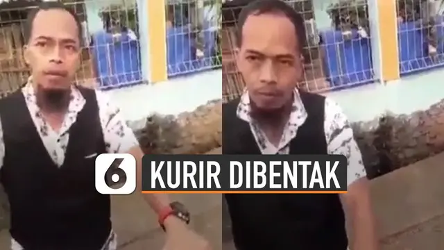 Terjadi kembali seorang kurir yang sedang mengantar barang COD di bentak-bentak oleh customer.