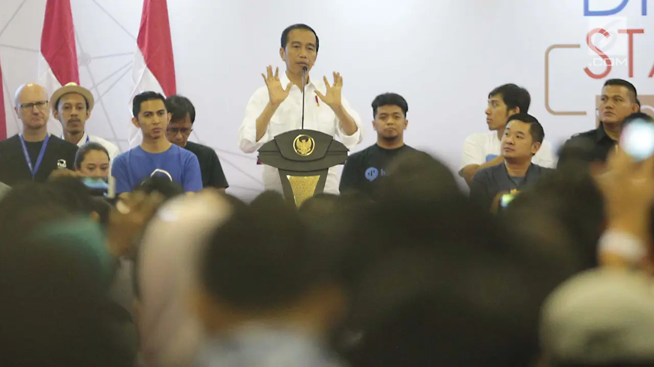 Jokowi Hadiri Digital Startup Connect