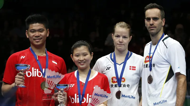 Debby Susanto and Praveen Jordan